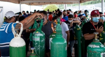 Amazonas volta a ficar no limite do fornecimento de oxigênio